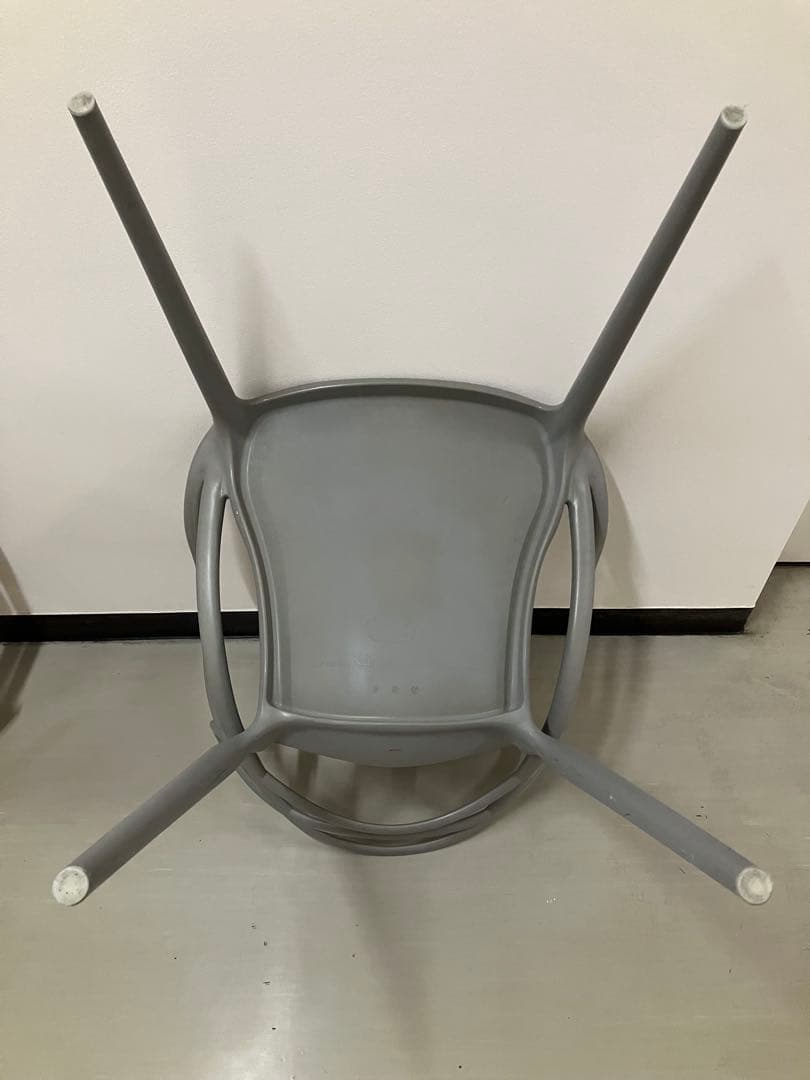 【希少】カルテル マスターズ チェア 2脚セット グレー イタリア製 MA43