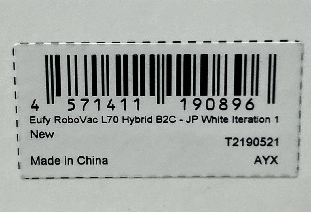 Anker Eufy RoboVac L70 Hybrid 新品 ホワイト