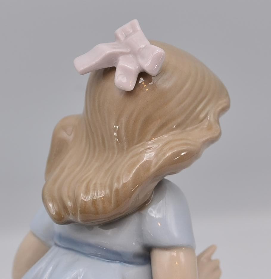 仔犬とかけっこ／愛犬とかけっこ　NAO・リヤドロ　２体セット　スペイン　ご成約済