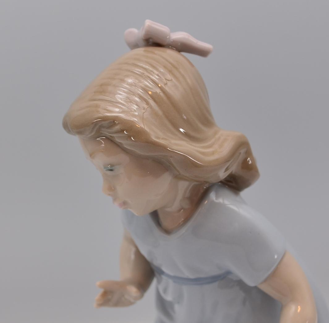 仔犬とかけっこ／愛犬とかけっこ　NAO・リヤドロ　２体セット　スペイン　ご成約済