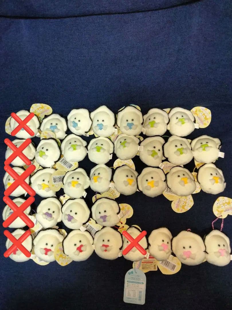 つぶらな瞳のなまがき　ぬいぐるみマスコットキーホルダー　まとめ売り