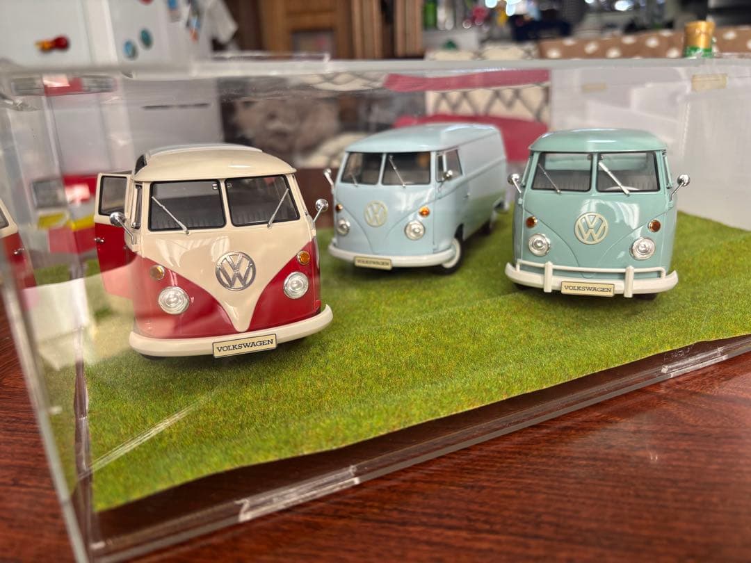 ハセガワ1/24 23ウィンドー、デリバリーバン、ピックアップ3台