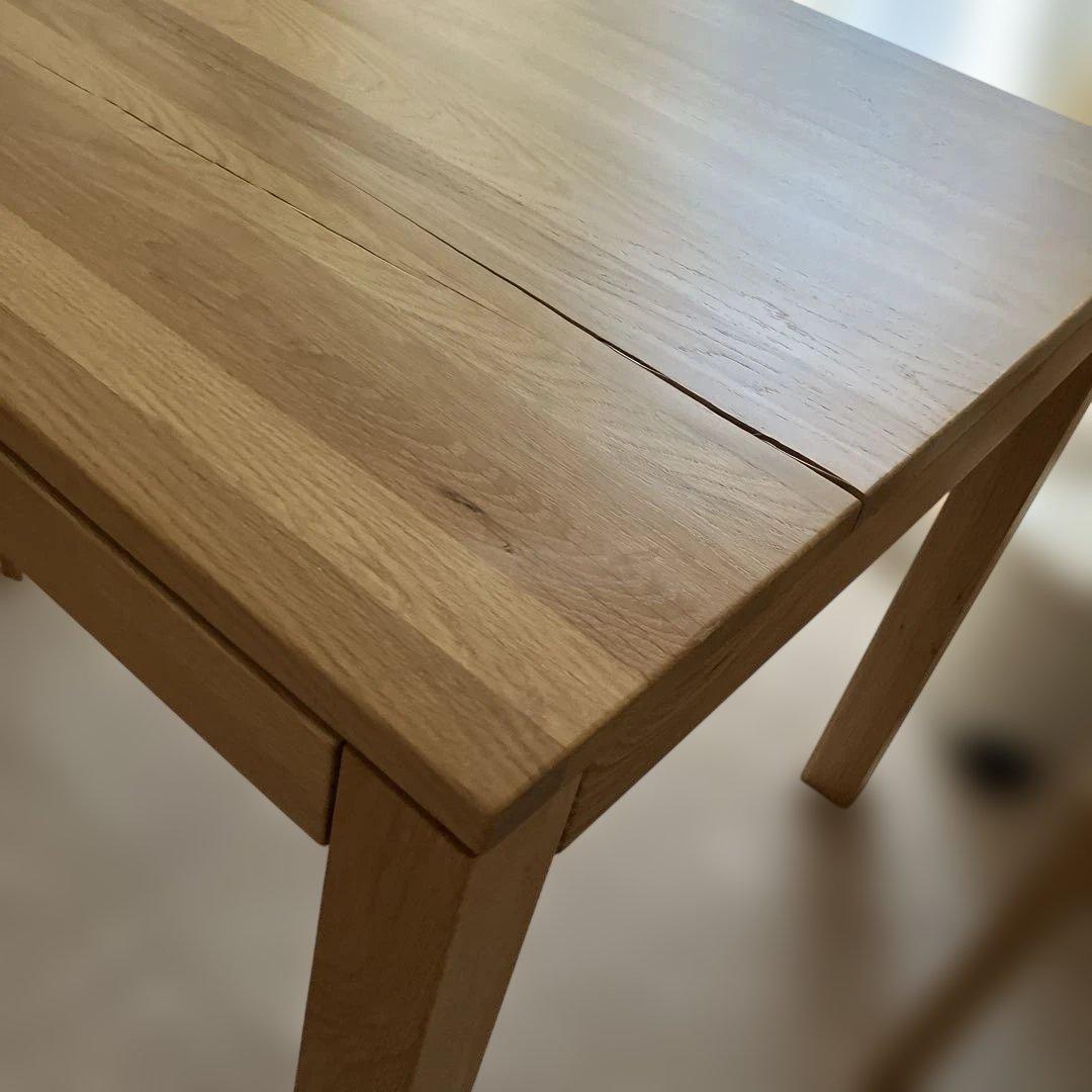 無印良品♡オークテーブル♡80cmサイズ♡現行品♡used♡送料込み