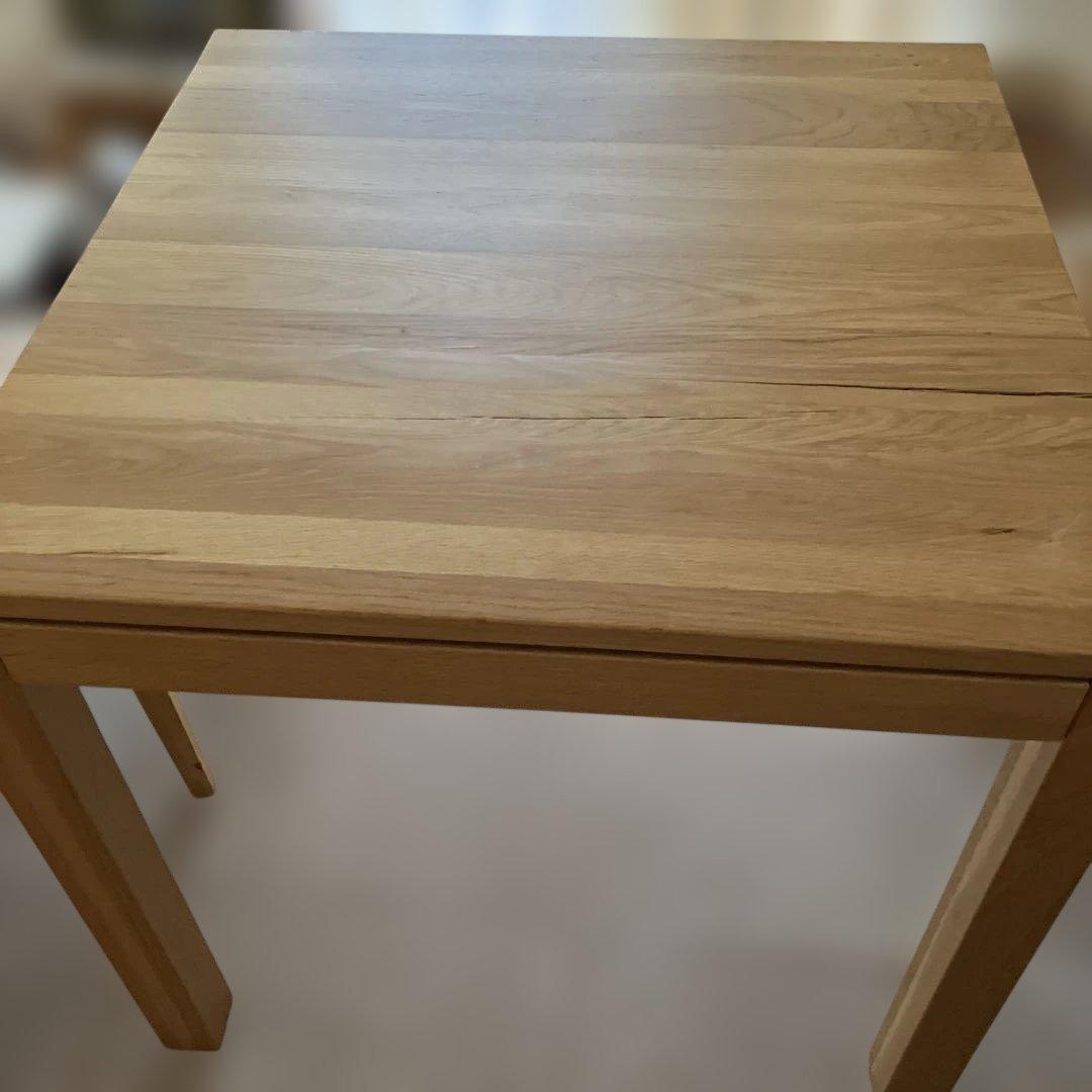 無印良品♡オークテーブル♡80cmサイズ♡現行品♡used♡送料込み