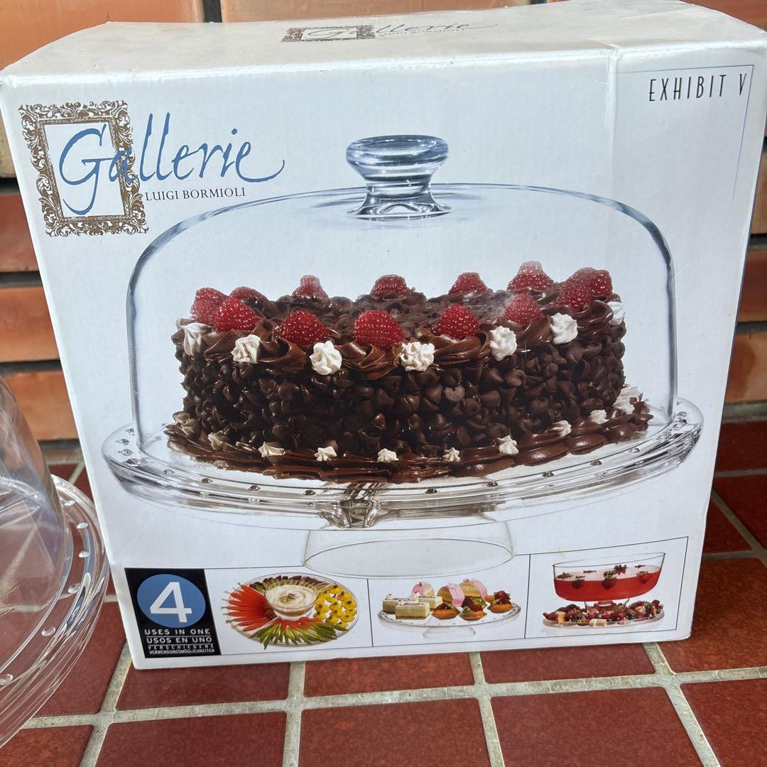 Luigi Bormioli Gallerie4-in-1 ケーキスタンド