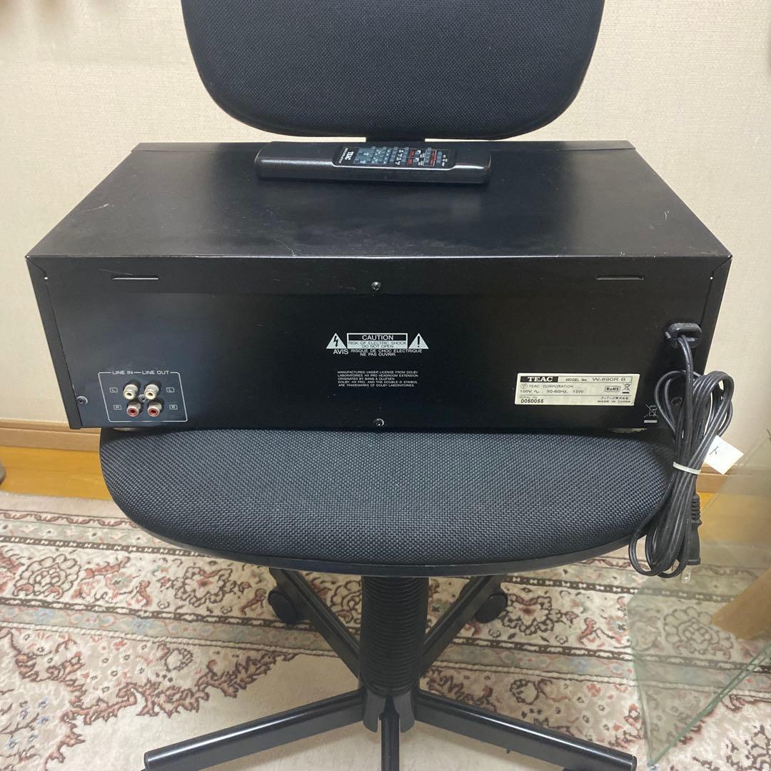 TEAC W-890R オートリバースカセットデッキ