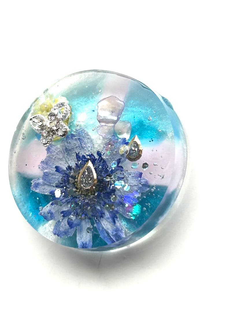 新作☆レジンヘアゴム Rain♡雨上がりの恋空