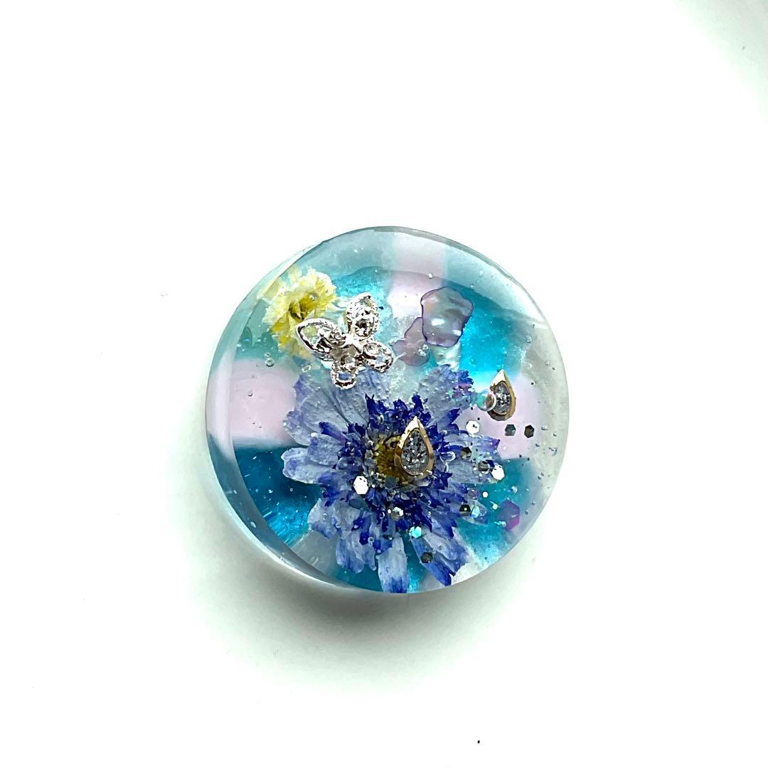 新作☆レジンヘアゴム Rain♡雨上がりの恋空