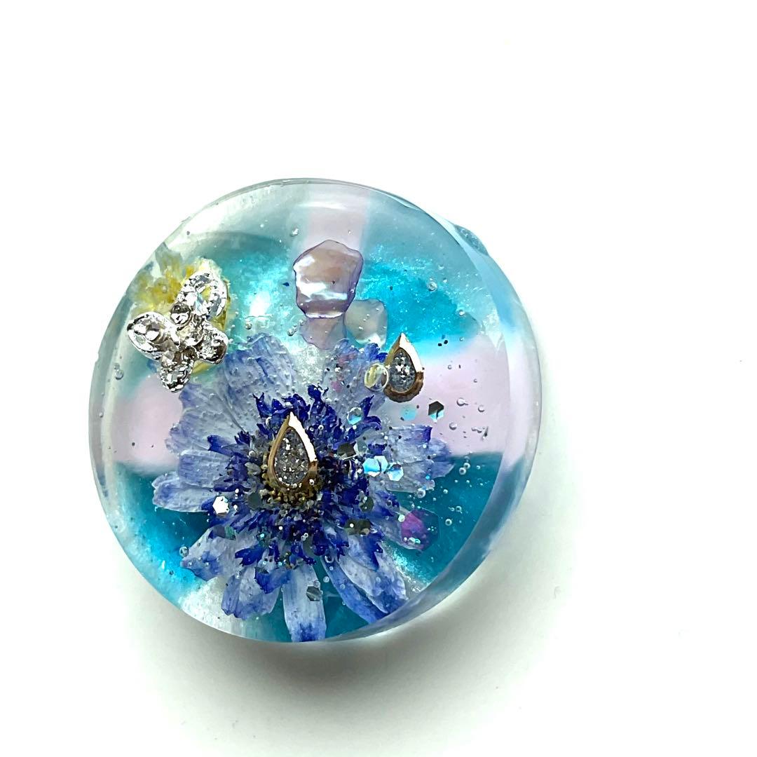 新作☆レジンヘアゴム Rain♡雨上がりの恋空