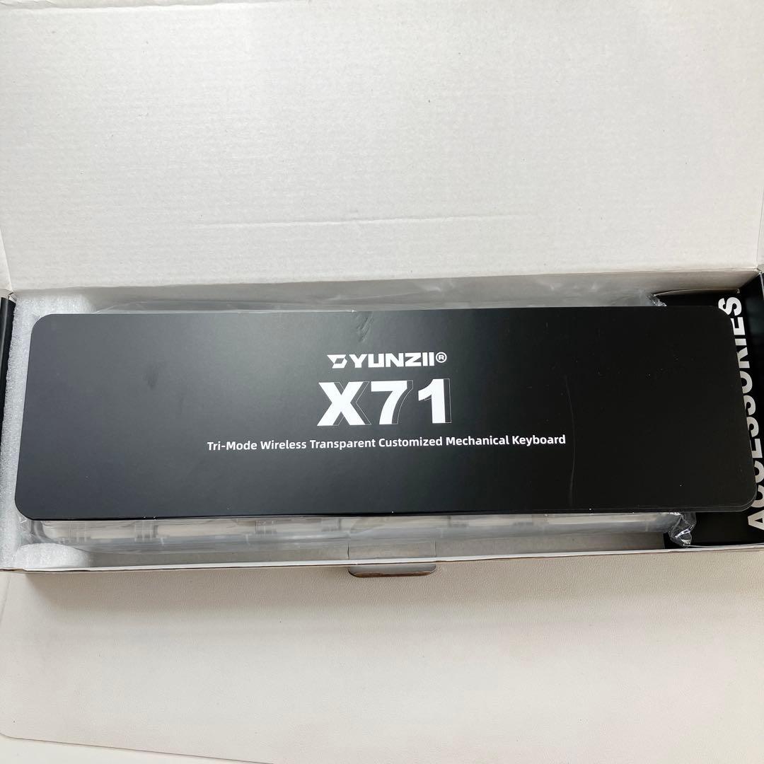 YUNZII X71/メカニカルゲーミングキーボード