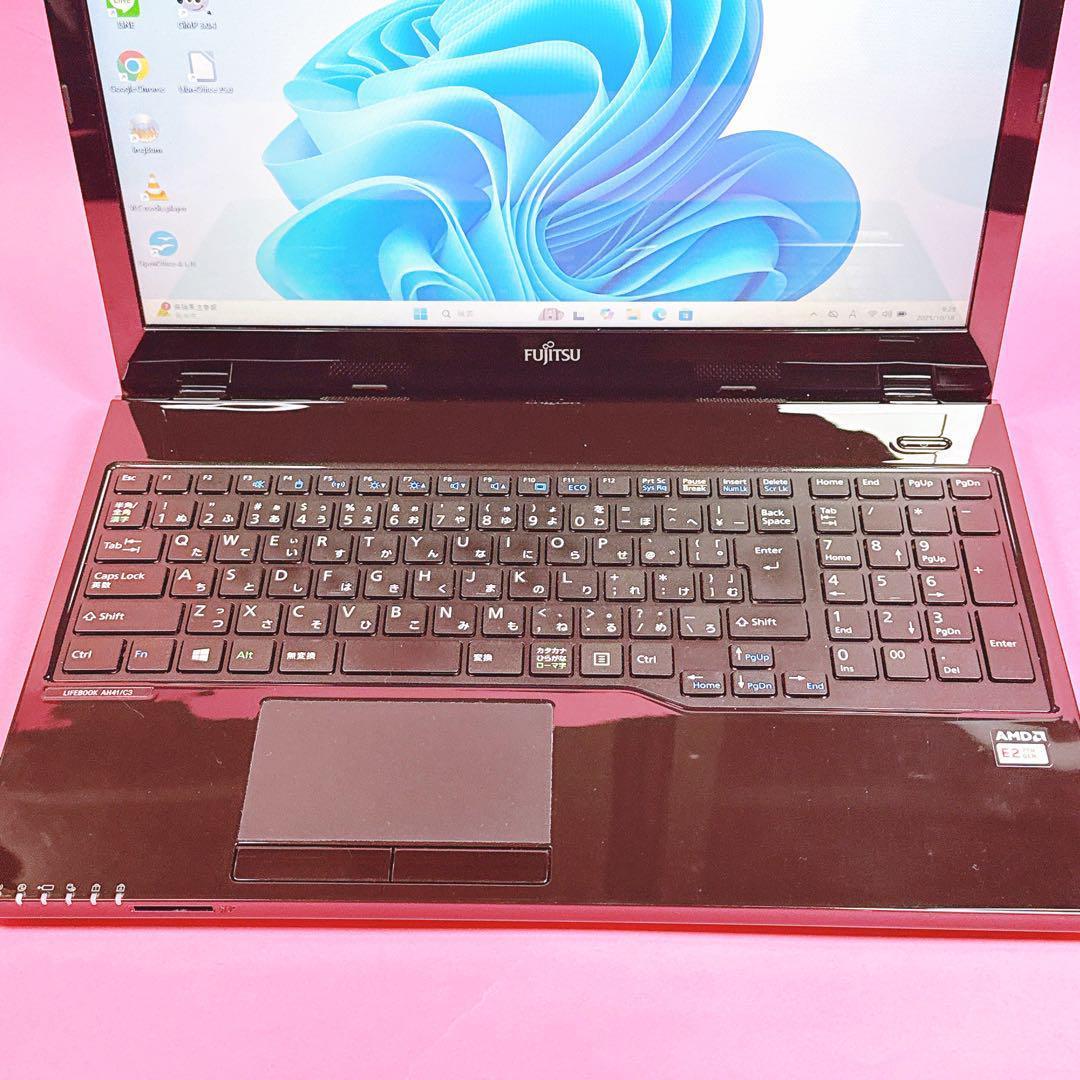 新品爆速SSD⭐️windows11 Office 薄型ノートパソコン カメラ付