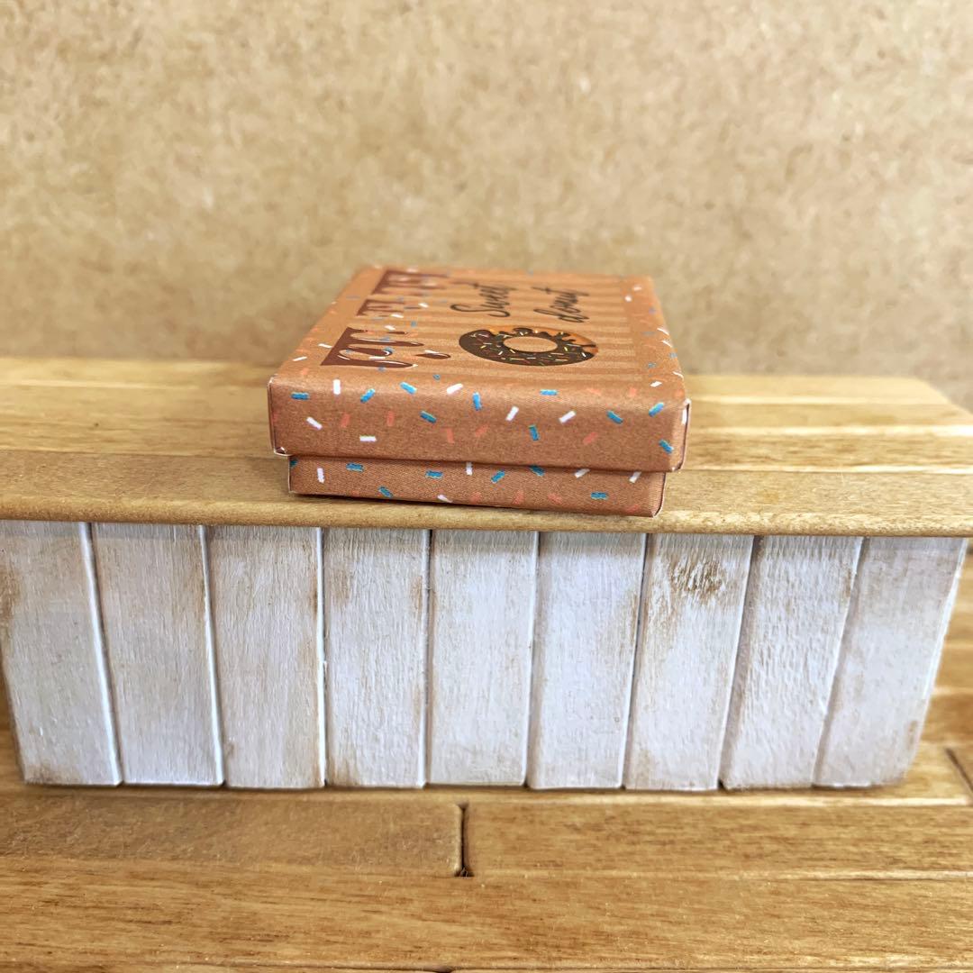 【受注販売】ドーナツクッキーBOX   ミニチュアスイーツ　ミニチュアクッキー