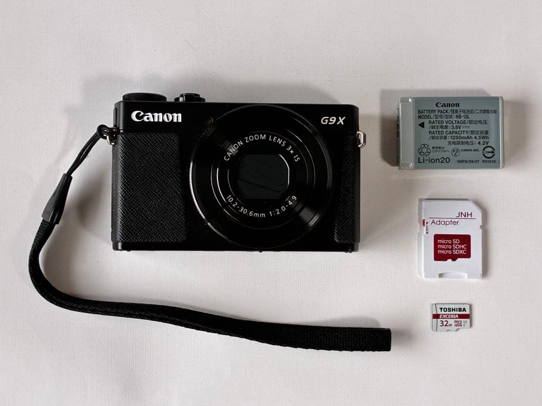 Canon G9 X 本体 + 付属品