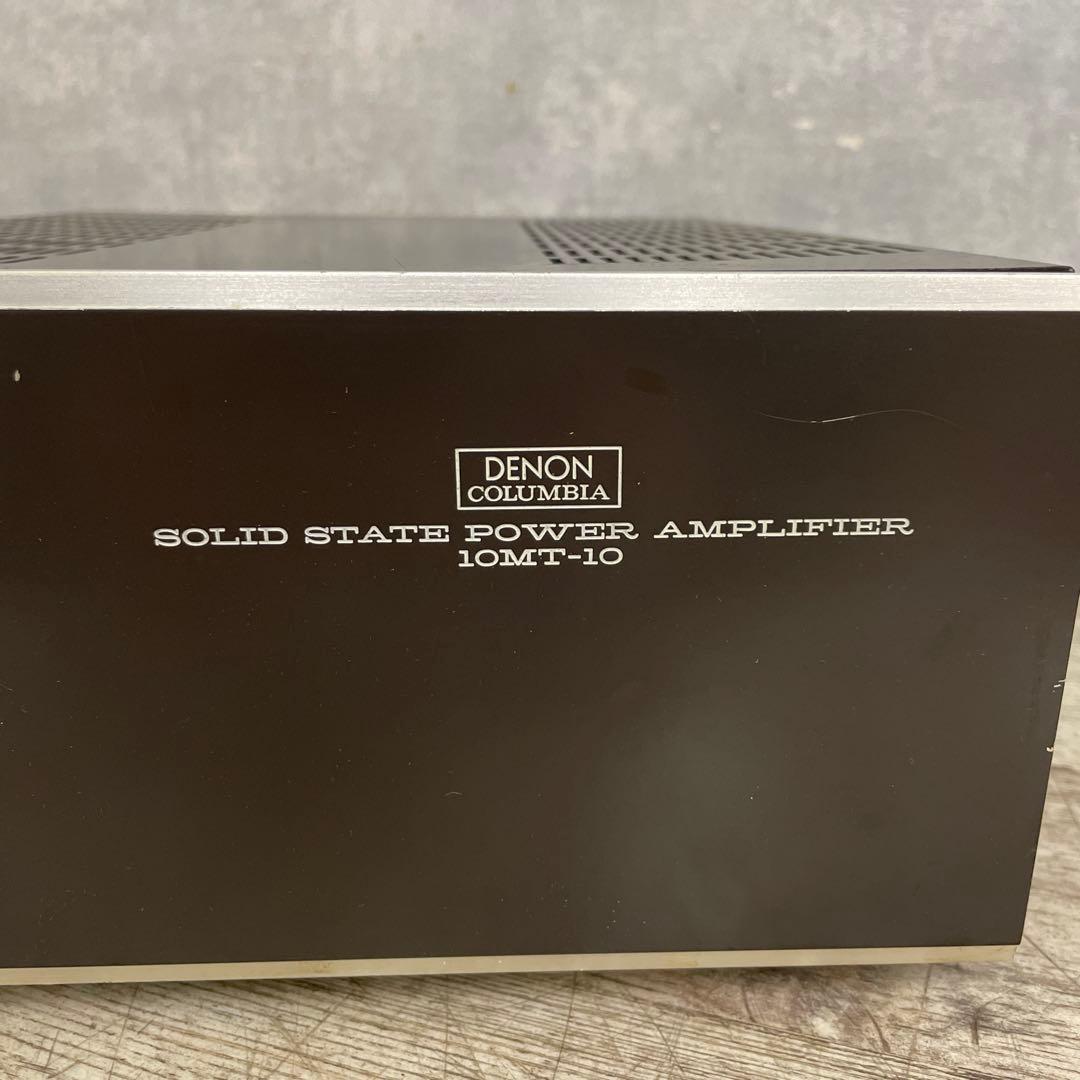 DENON 10MT-10 POWER AMPLIFIER 最終値下げ