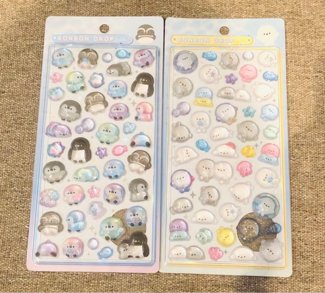 江ノ島水族館 ボンボンドロップシール 5種