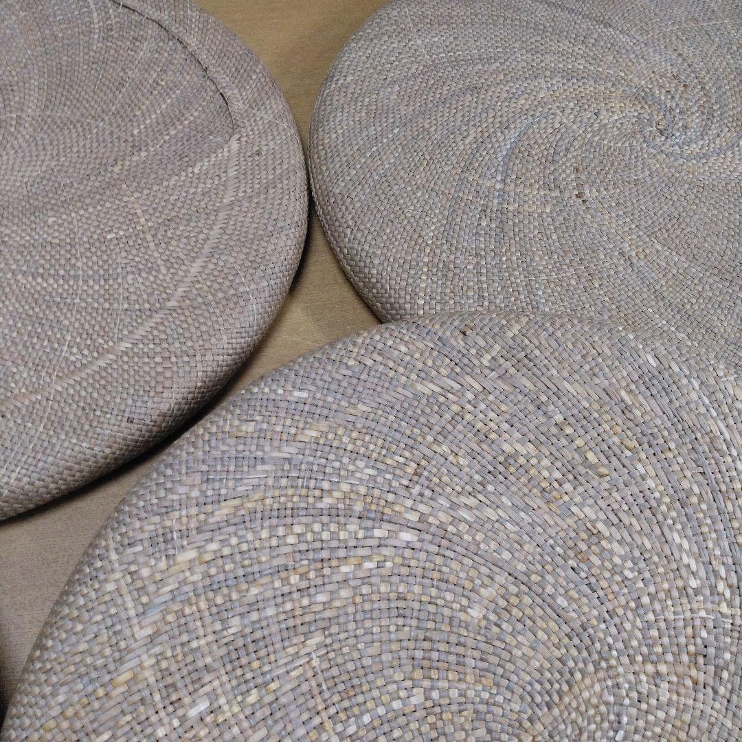 ロフテー天然草　馬来草小座布団　 5枚組