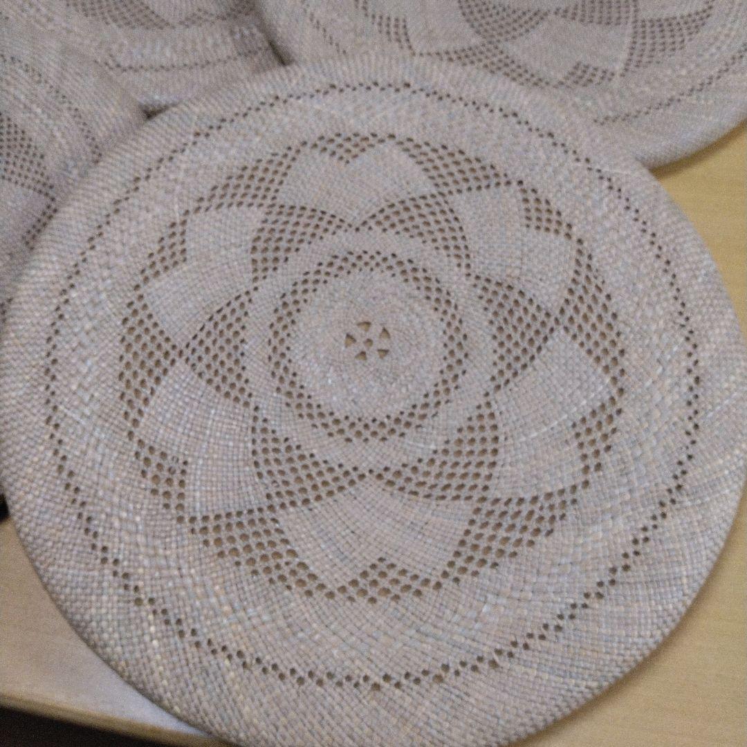 ロフテー天然草　馬来草小座布団　 5枚組