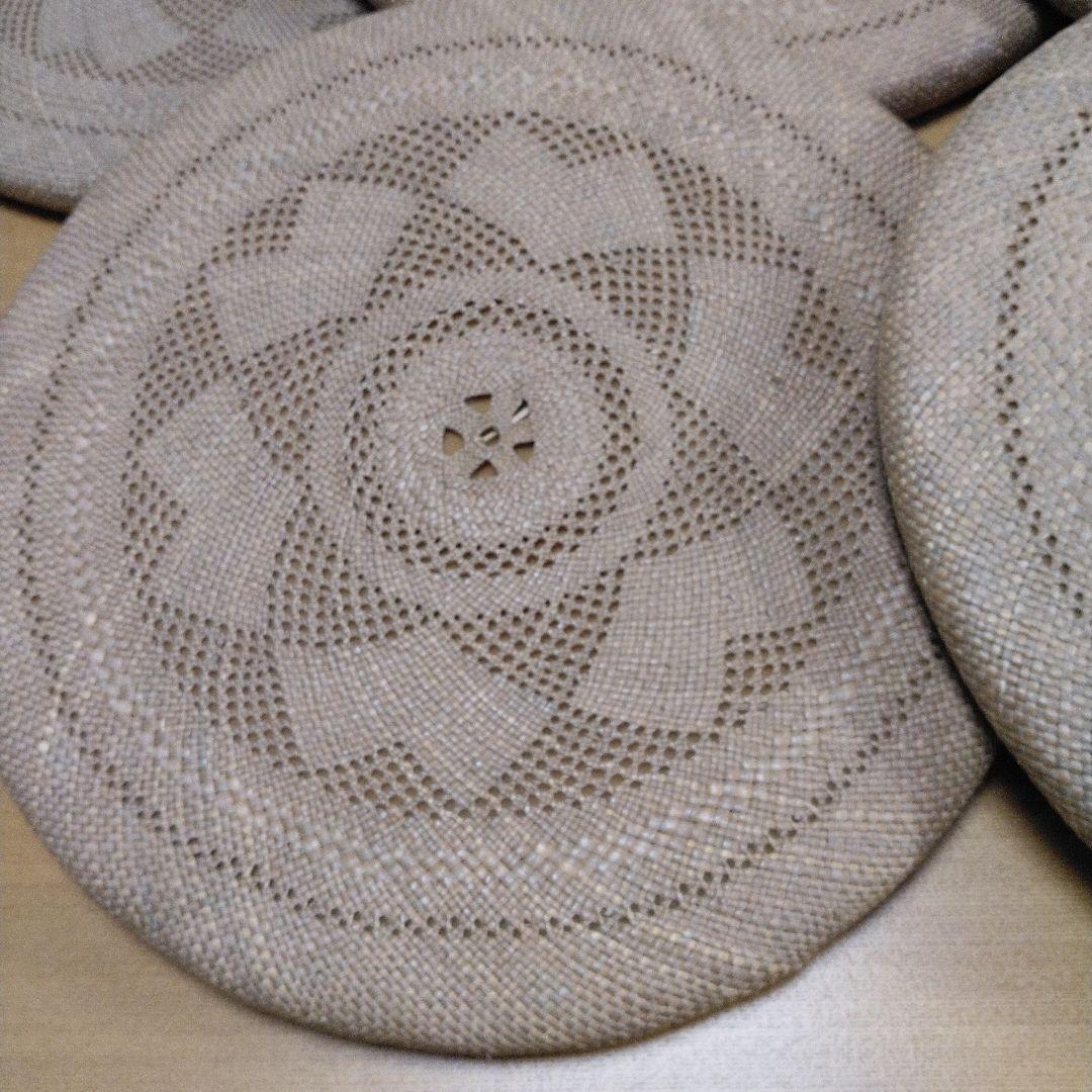 ロフテー天然草　馬来草小座布団　 5枚組