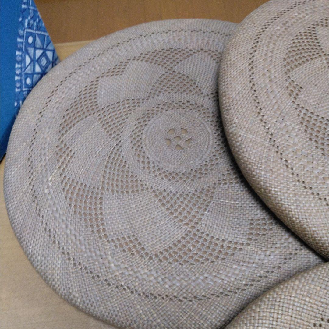 ロフテー天然草　馬来草小座布団　 5枚組