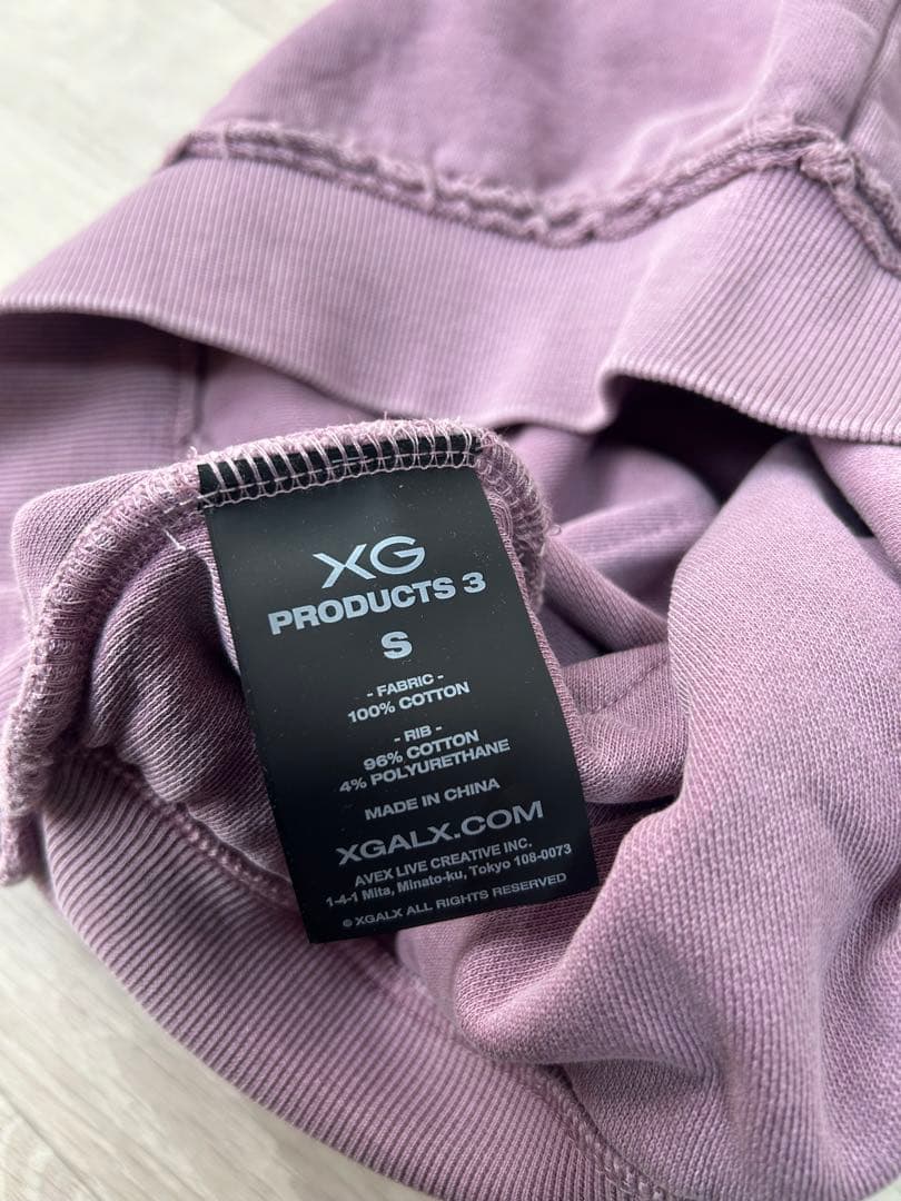 ミュージシャン XG Pigment Dyed Docking Sweatshirt S