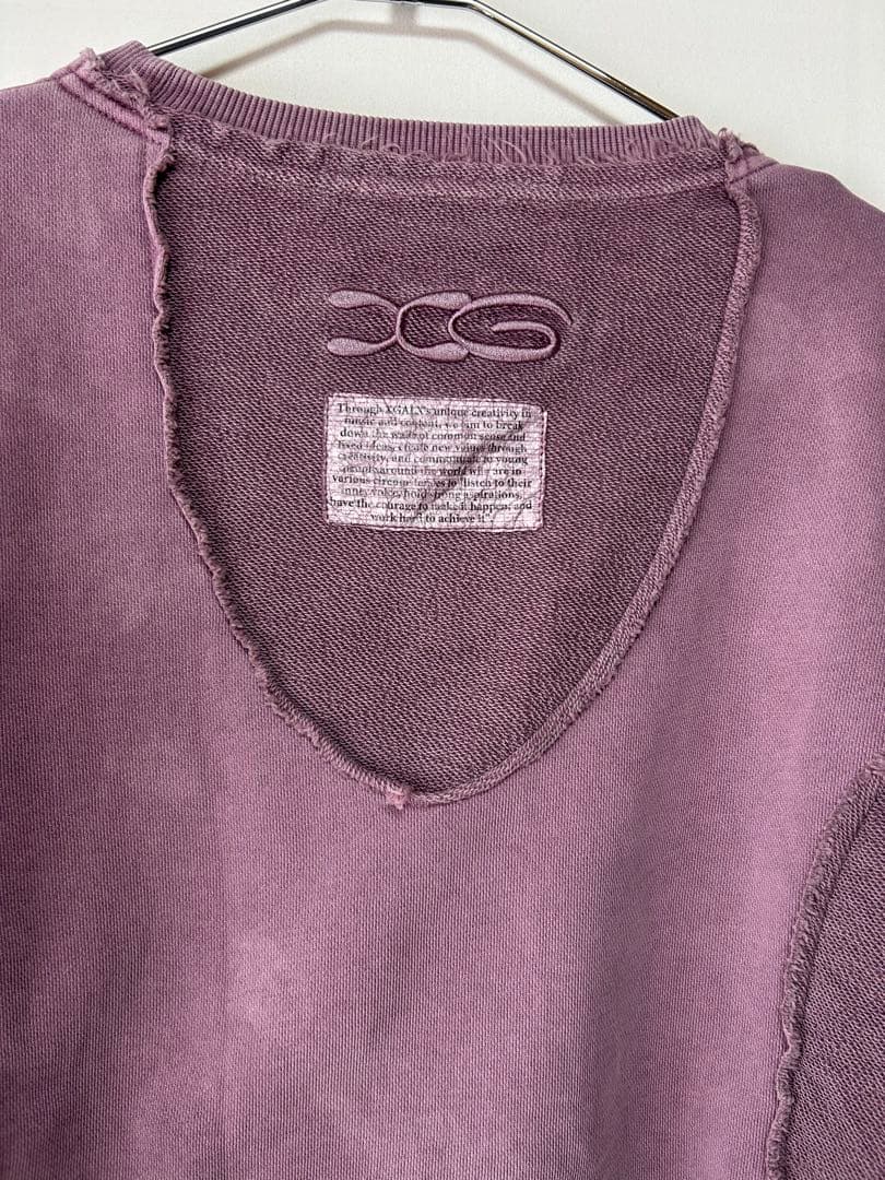 ミュージシャン XG Pigment Dyed Docking Sweatshirt S