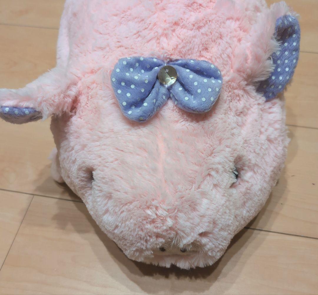 ふわふわ　とんさま　ぬいぐるみ　豚　しんじゅ