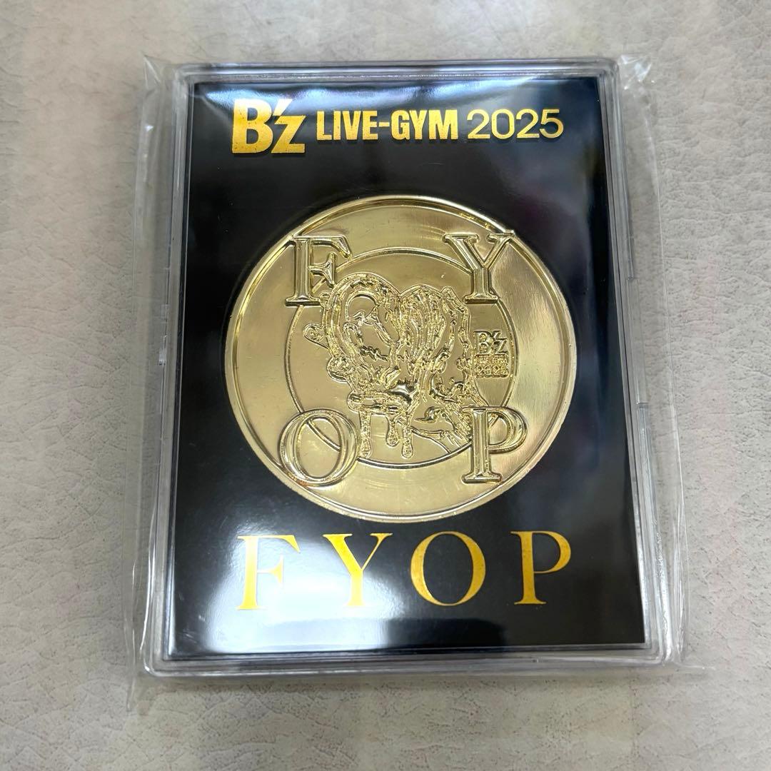 新品 B'z premium席 グッズ プレミアムメダルLIVE-GYMFYOP