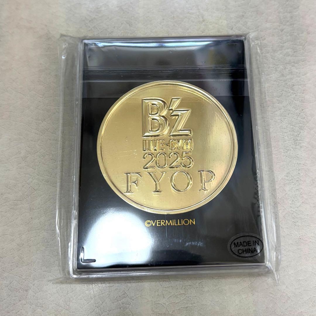 新品 B'z premium席 グッズ プレミアムメダルLIVE-GYMFYOP