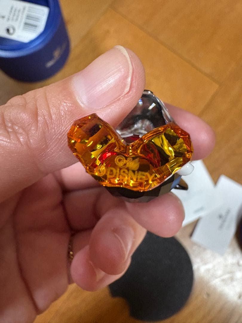 【SWAROVSKI】 スワロフスキー　ミッキー&ミニー　※ミニーはおまけです