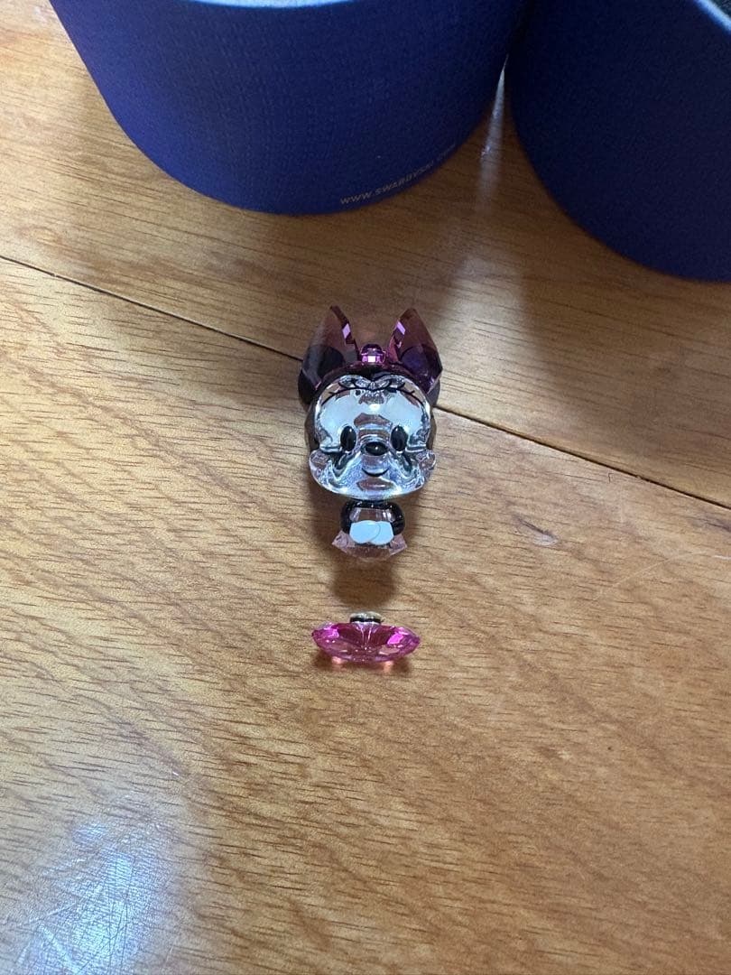 【SWAROVSKI】 スワロフスキー　ミッキー&ミニー　※ミニーはおまけです