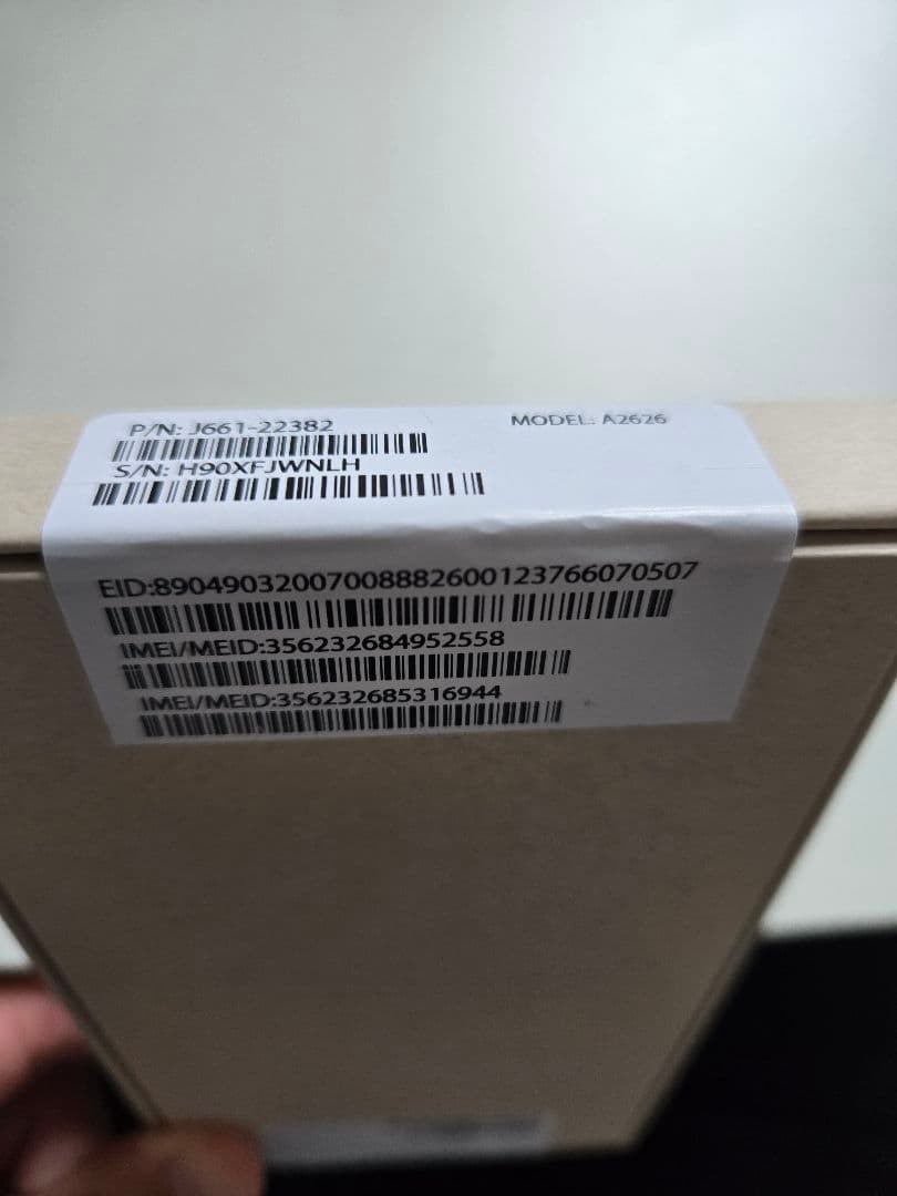 新品·未使用品　iPhone 13 mini ミッドナイト 256GB　黒