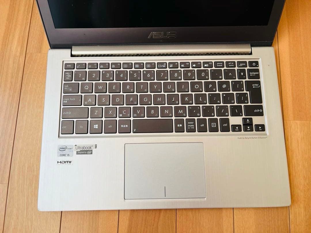 【美品】ASUS Zenbook ケース・アダプター・付属品付き 動作確認済