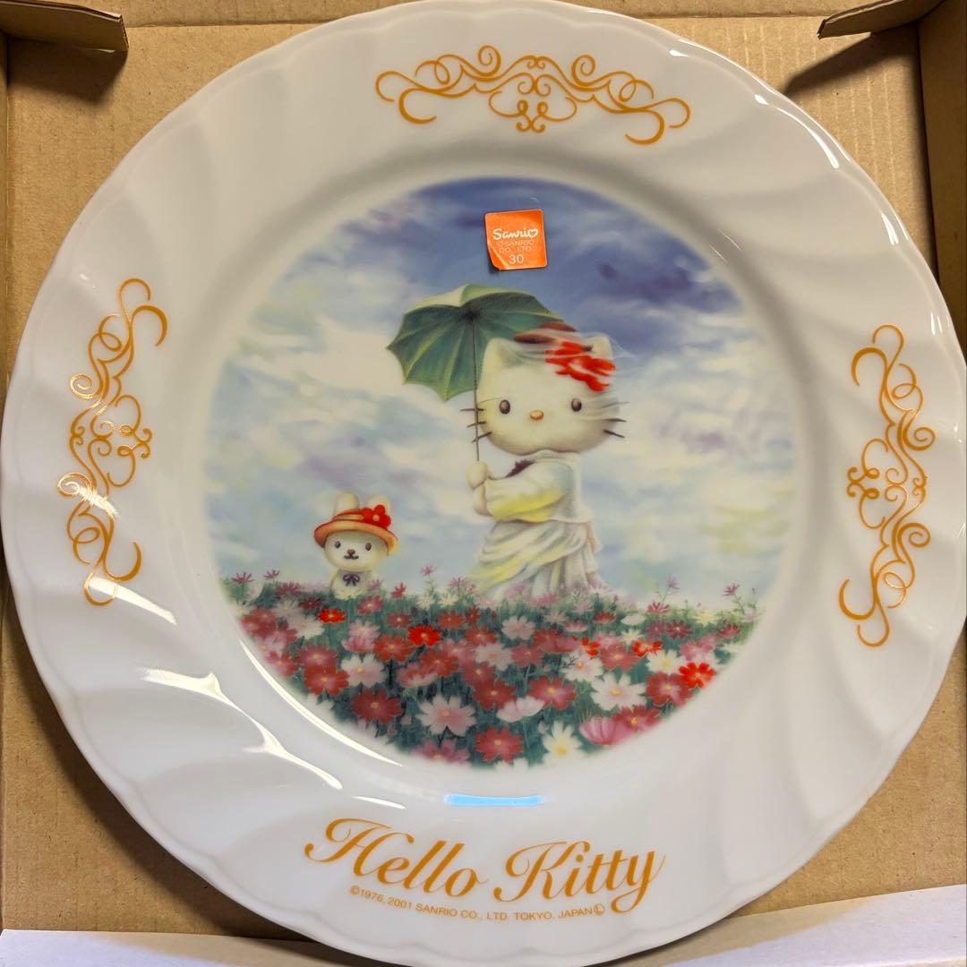 Hello Kitty 30周年記念名画絵皿10枚セット1976.2001