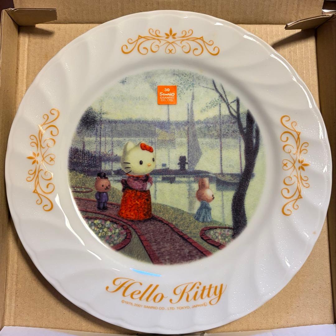 Hello Kitty 30周年記念名画絵皿10枚セット1976.2001