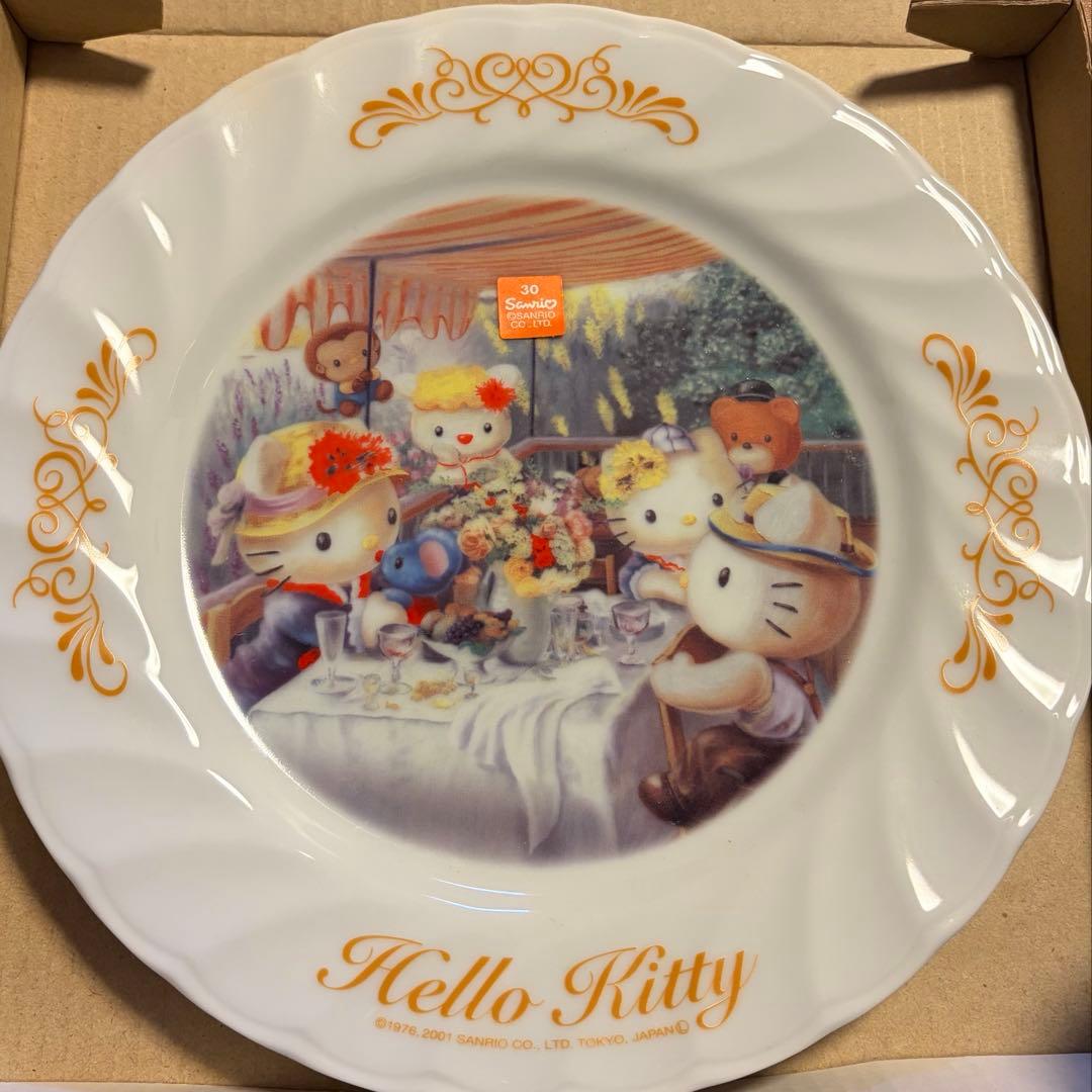 Hello Kitty 30周年記念名画絵皿10枚セット1976.2001