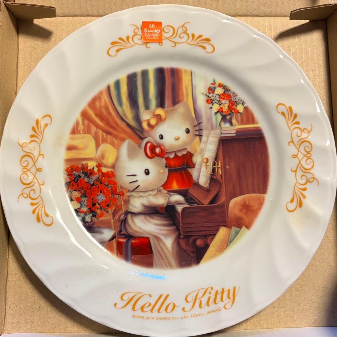Hello Kitty 30周年記念名画絵皿10枚セット1976.2001