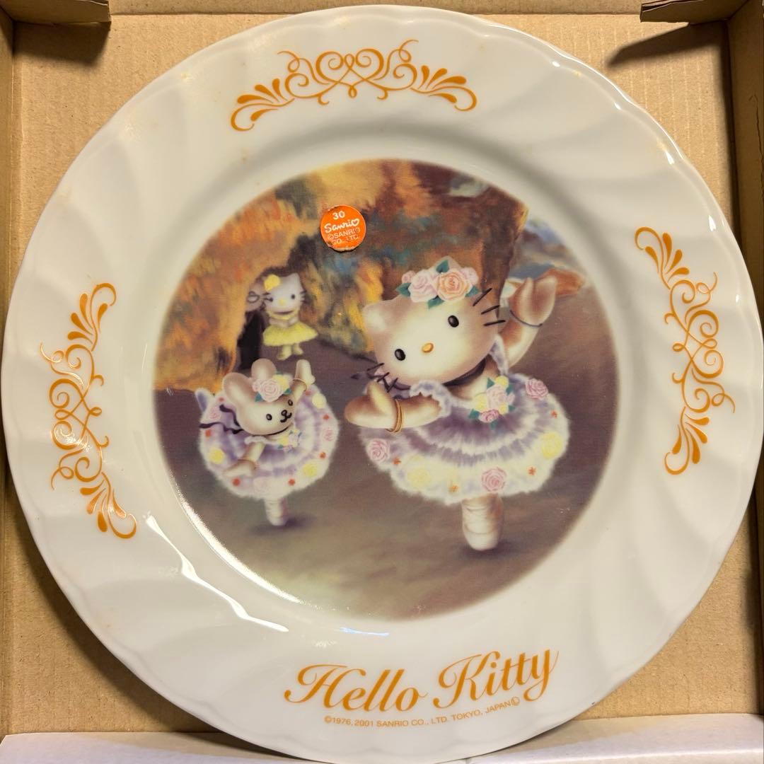 Hello Kitty 30周年記念名画絵皿10枚セット1976.2001