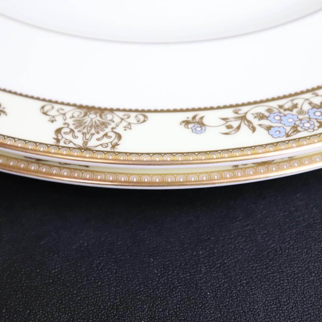 CR9　ウェッジウッド　クリブデン　ディナープレート　27cm　２枚　希少　レア