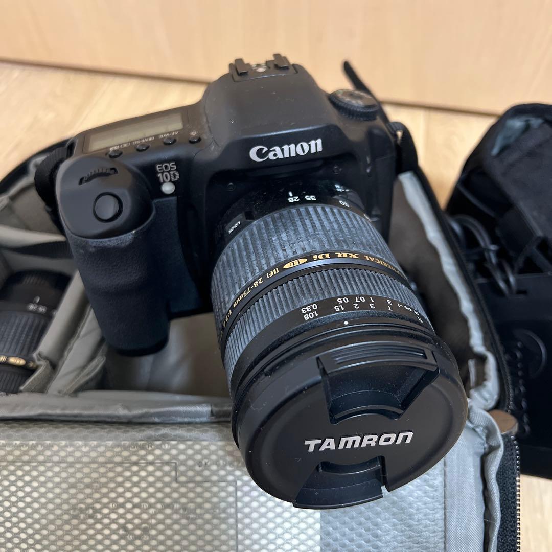 Canon EOS 10D + Tamronレンズセット　ジャンク