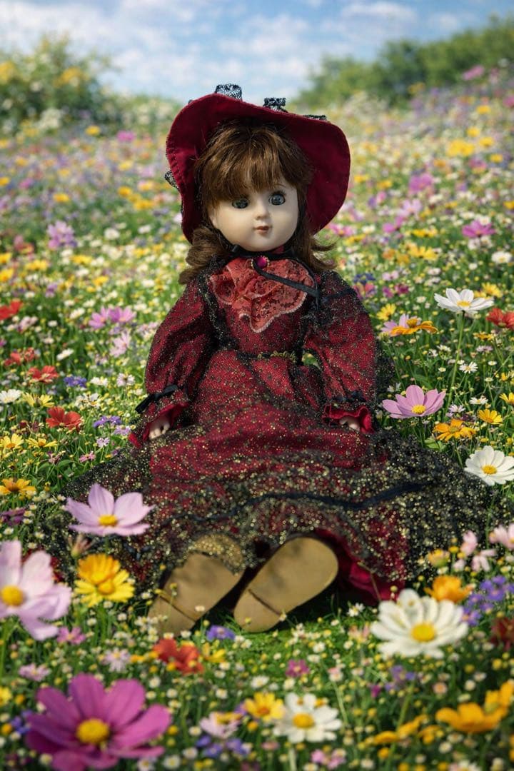 人形　1982年に購入から 長い間人形ケースに入ったままでした