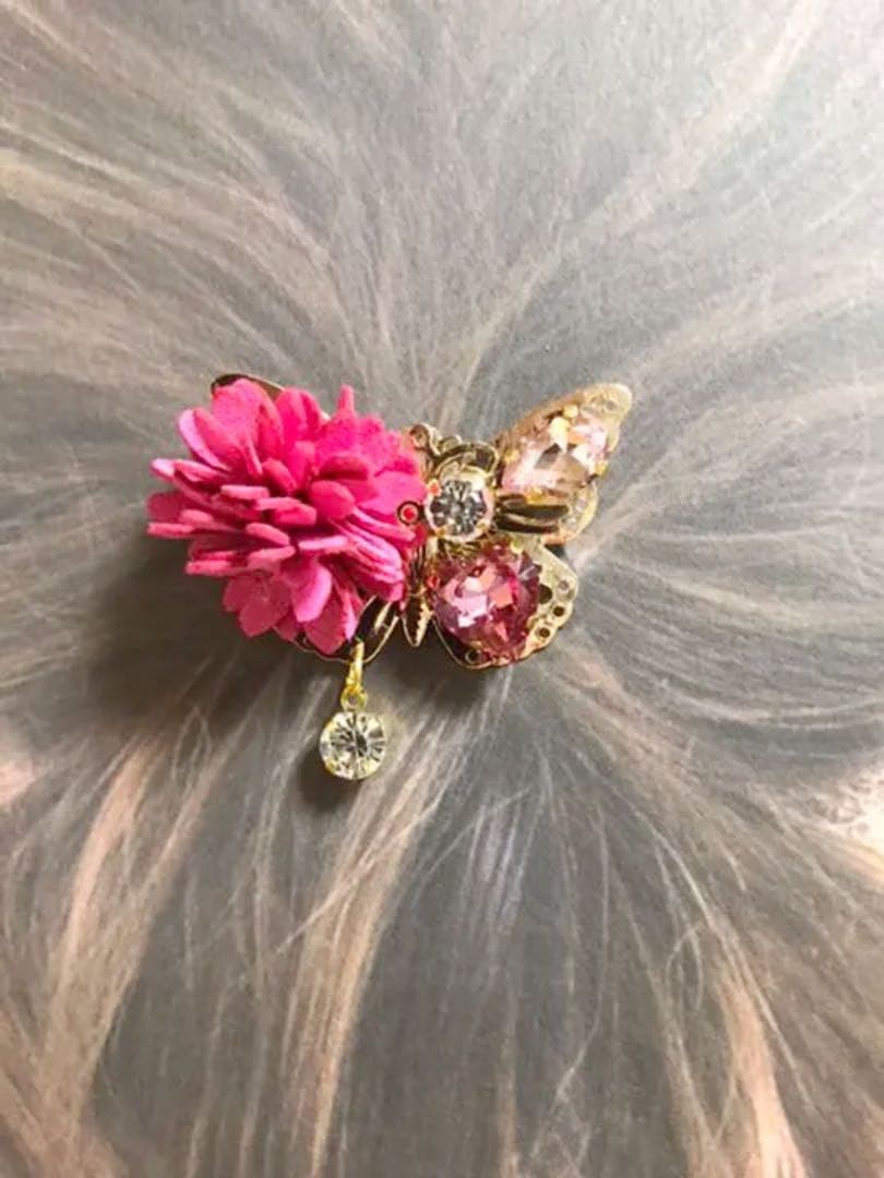 ハンドメイド　ポニーフック No.19