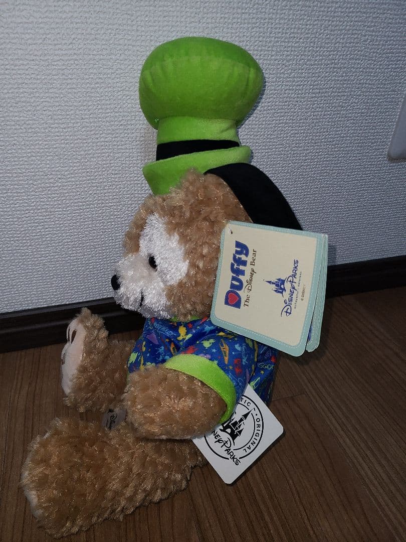 ダッフィーシェフぬいぐるみ(アメリカディズニーで購入)とプーさん セット