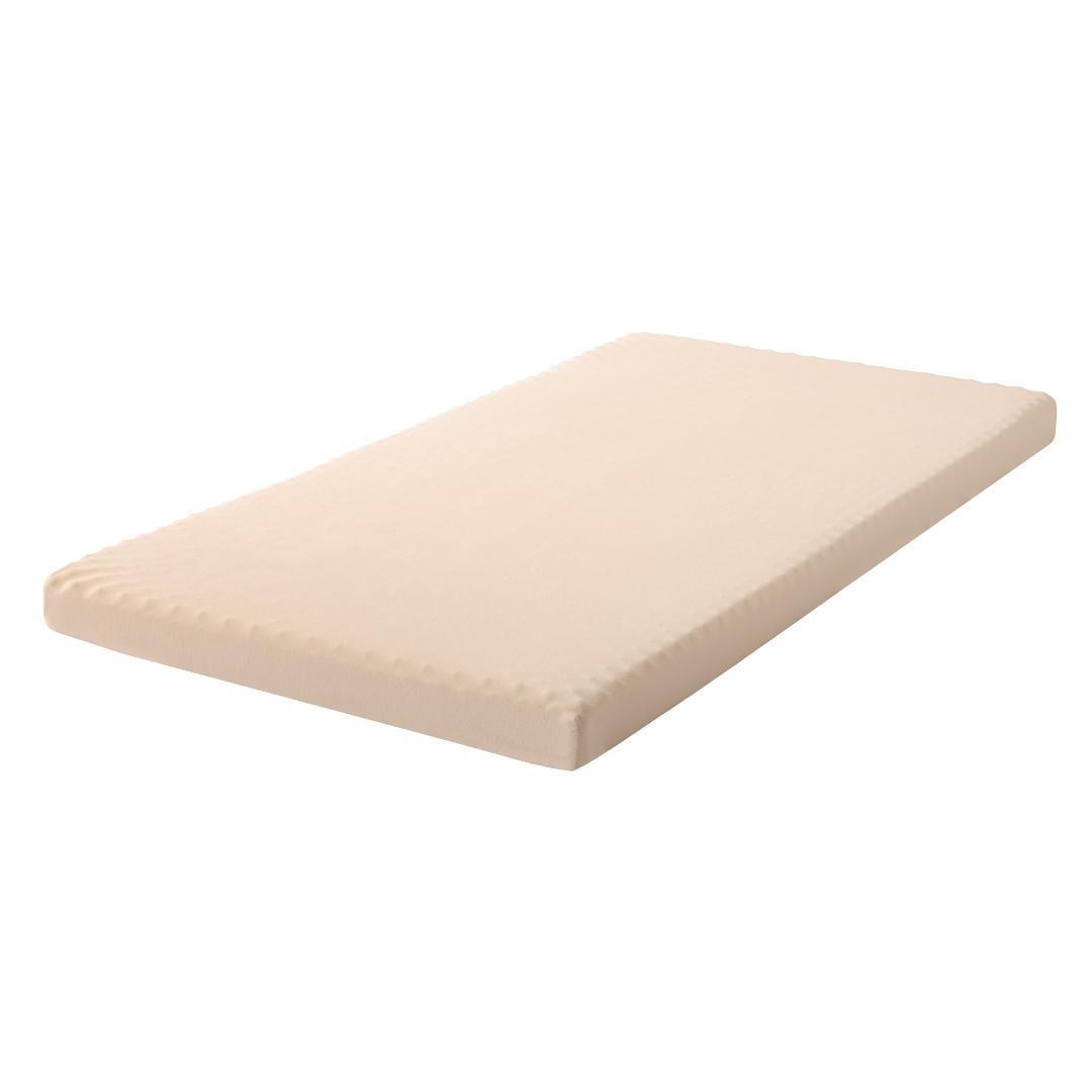 【10cm マットレス付き】折りたたみシングルベッド 耐荷重 200kg