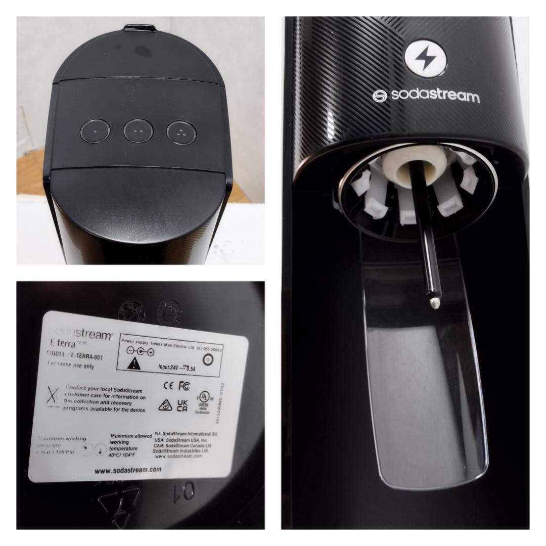 Y♢452　SODA STREAM　電動炭酸水メーカー　E-TERRA-001