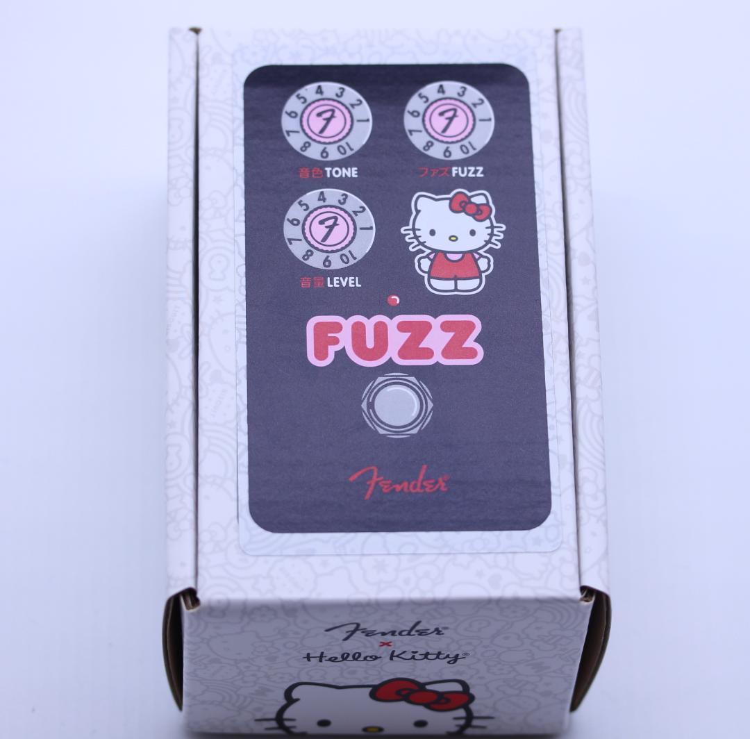 Fender Hello Kitty Fuzz エフェクター 黒 キティ◆