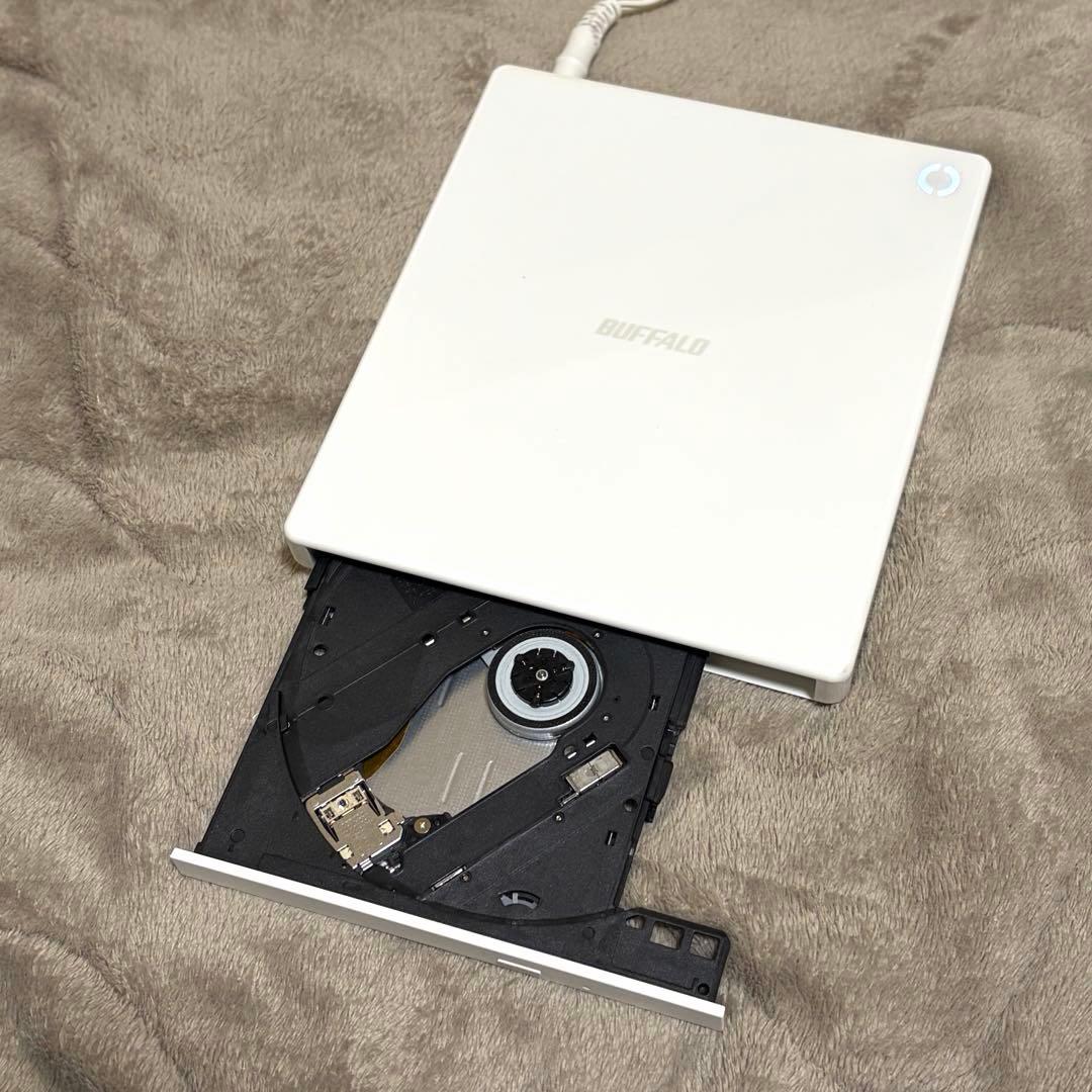 BUFFALO ラクレコ　RR-PW1 ホワイト Wi-Fiモデル