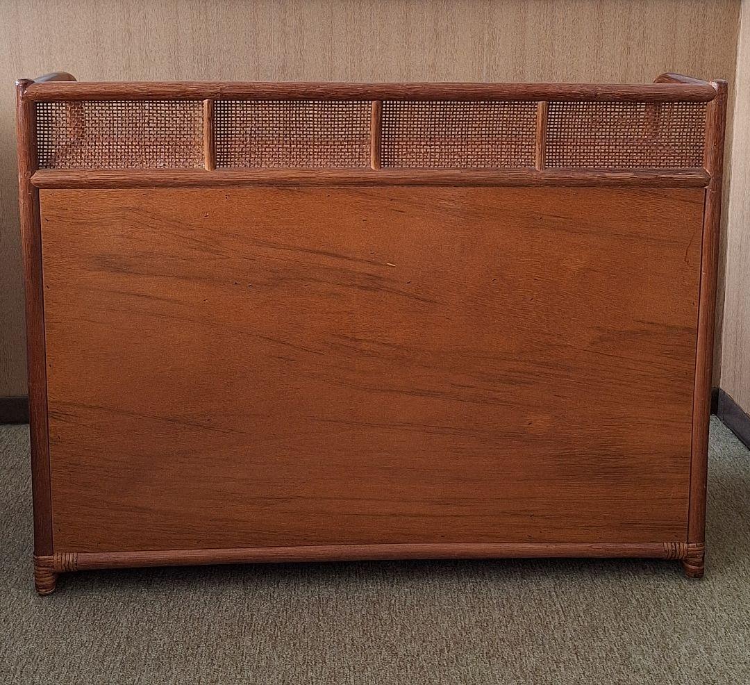 ラタン製 籘家具 チェスト 収納 昭和