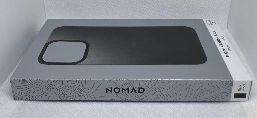 iPhoneアクセサリー NOMAD Magnetic Leather Back 15proMax