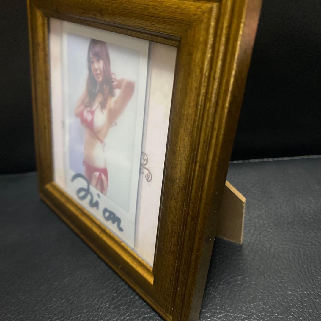 安齋らら RION 直筆サイン入りチェキ S-1 ビキニ
