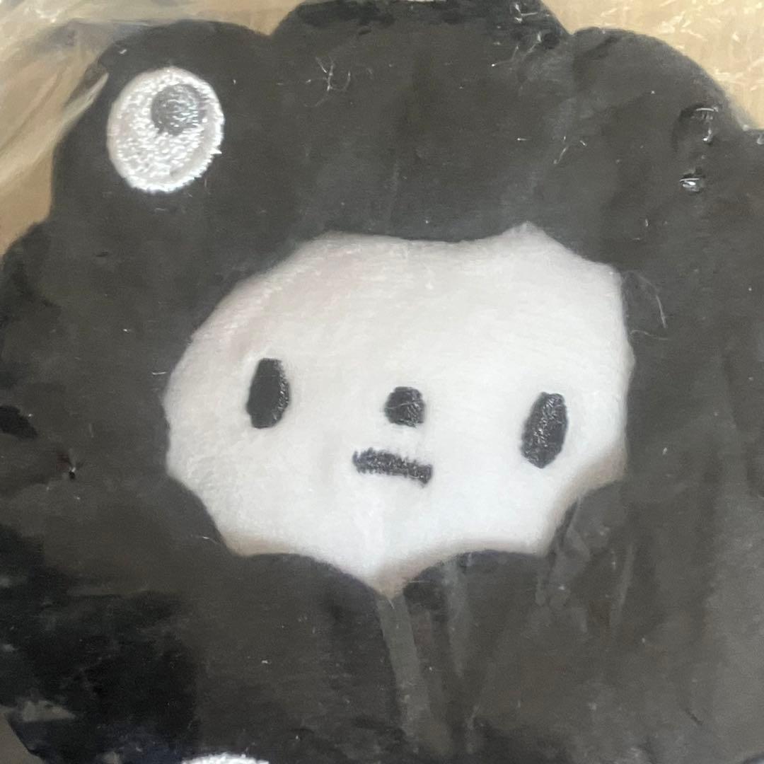 新品未開封　きっこうちゃん　ミャクミャク　モノクロ　白黒　Sサイズ　キーホルダー